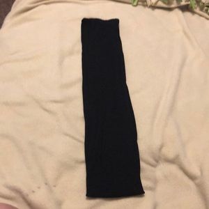 black infinity scarf